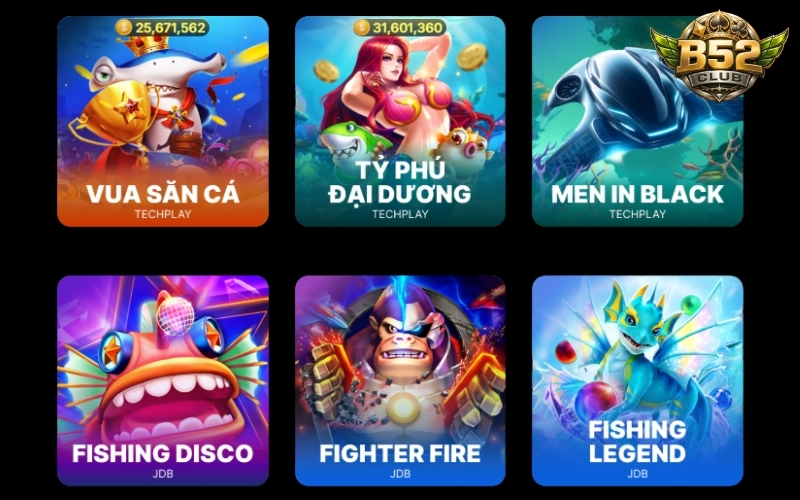 Game bắn cá 3D giao diện sống động